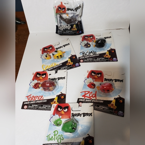 Speedsters Toy Set - Red, Black, Yellow - Picture 1 of 7